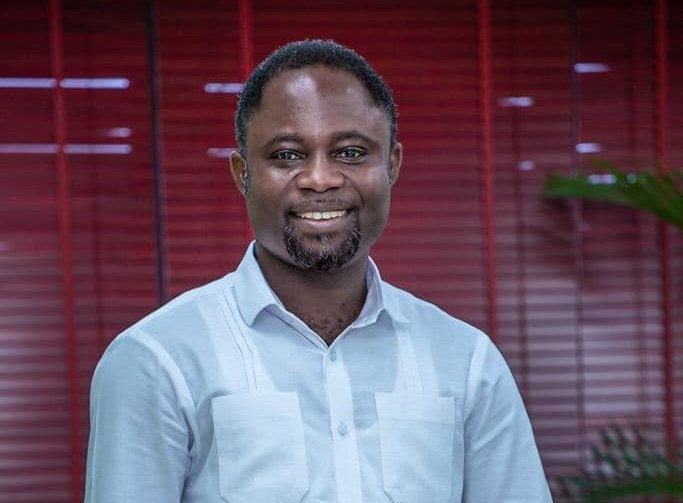 Health Minister Kwabena Mintah Akandoh speaking at the World Health Expo Leaders event