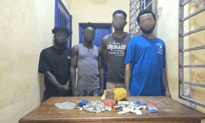 Ghana Police officers during security operations in Western North Region