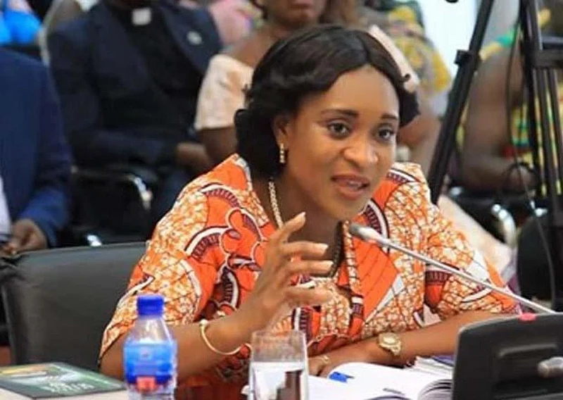 Abena Osei Asare speaking on Adom TV about Ken Ofori-Atta’s economic record