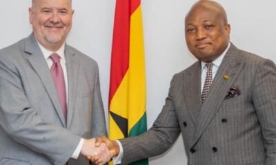 Foreign Affairs Minister Samuel Okudzeto Ablakwa speaking on Ghana–US trade relations