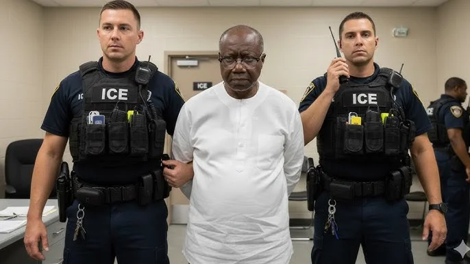 Former Ghana Finance Minister Ken Ofori-Atta in ICE custody following US immigration hearing