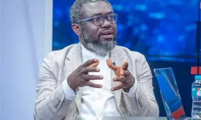 Oliver Barker-Vormawor speaking on Channel One TV about constitutional reforms in Ghana