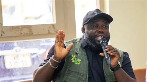 Accra Mayor Michael Kpakpo Allotey addressing traffic and road safety concerns