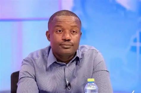 Energy Minister John Abdulai Jinapor speaking during a visit by Vice President Opoku Agyemang