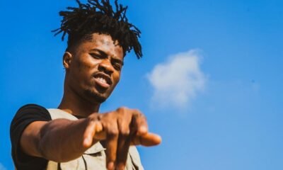 Kwesi Arthur during a performance amid royalty dispute with Ground Up Chale