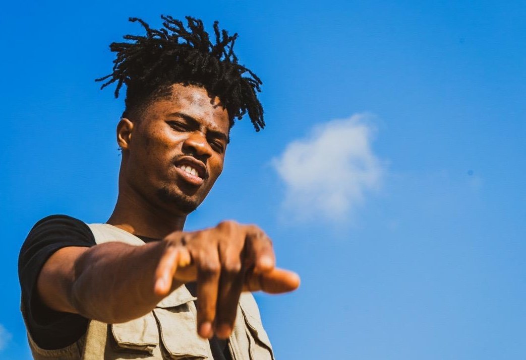 Kwesi Arthur during a performance amid royalty dispute with Ground Up Chale