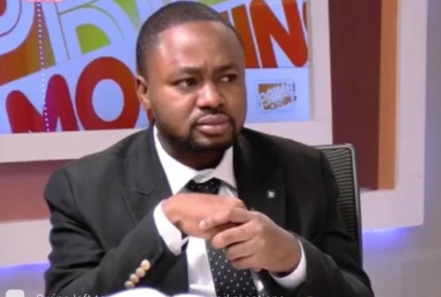 Wonder Victor Kutor speaking on Channel One TV’s Breakfast Daily