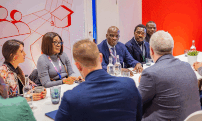 Education Minister Haruna Iddrisu meeting Google officials at the Generative AI Summit in the UK