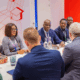 Education Minister Haruna Iddrisu meeting Google officials at the Generative AI Summit in the UK