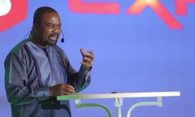 Professor Vladimir Antwi Danso speaking on international geopolitics