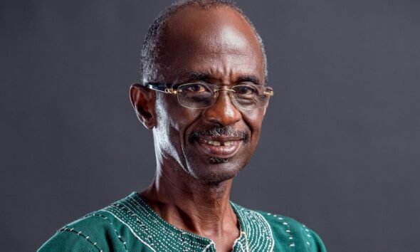 NDC Chairman Johnson Asiedu Nketia speaking to supporters during Thank You Tour