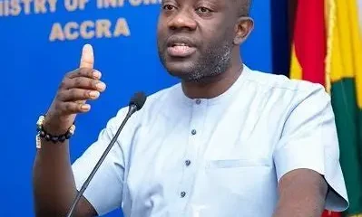 Ofoase Ayirebi MP Kojo Oppong Nkrumah speaking on JoyNews
