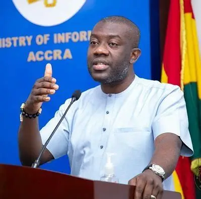 Ofoase Ayirebi MP Kojo Oppong Nkrumah speaking on JoyNews