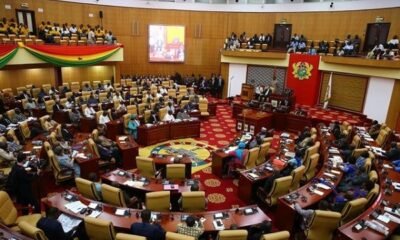 Members of Parliament debating the 24-Hour Economy Secretariat bill in Ghana