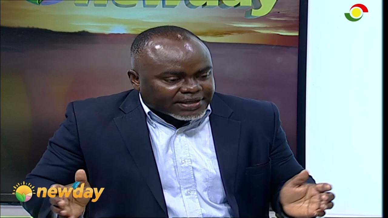 NDC communicator Wonder Madilo speaking on JoyNews AM Show