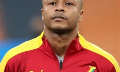 Andre Ayew playing for NAC Breda in the Eredivisie